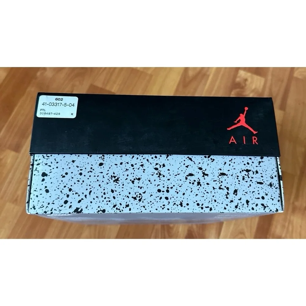 Nike Air Jordan 4 Retro‎ empty shoe box